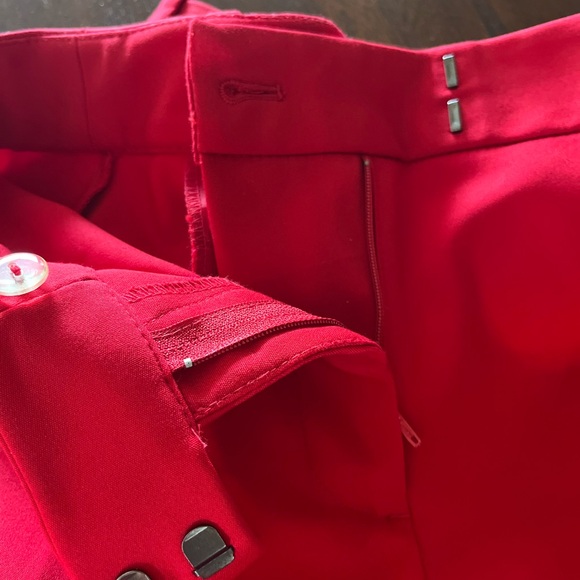 Liz Claiborne Career Emma classic red pants NWOT - Picture 7 of 14